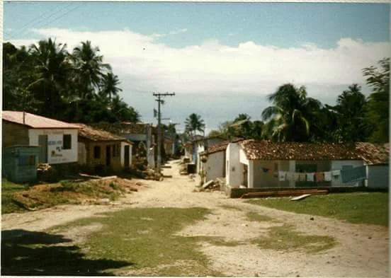 Vila Principal de Morro de São Paulo em julho de 1986